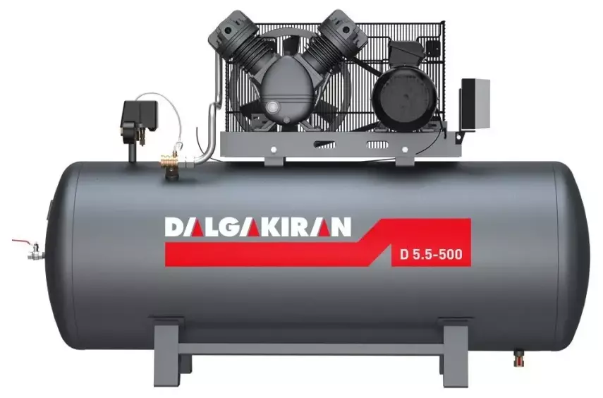 DALGAKIRAN HAVA KOMPRESÖRÜ 500 LT 12 BAR 10 HP - 2
