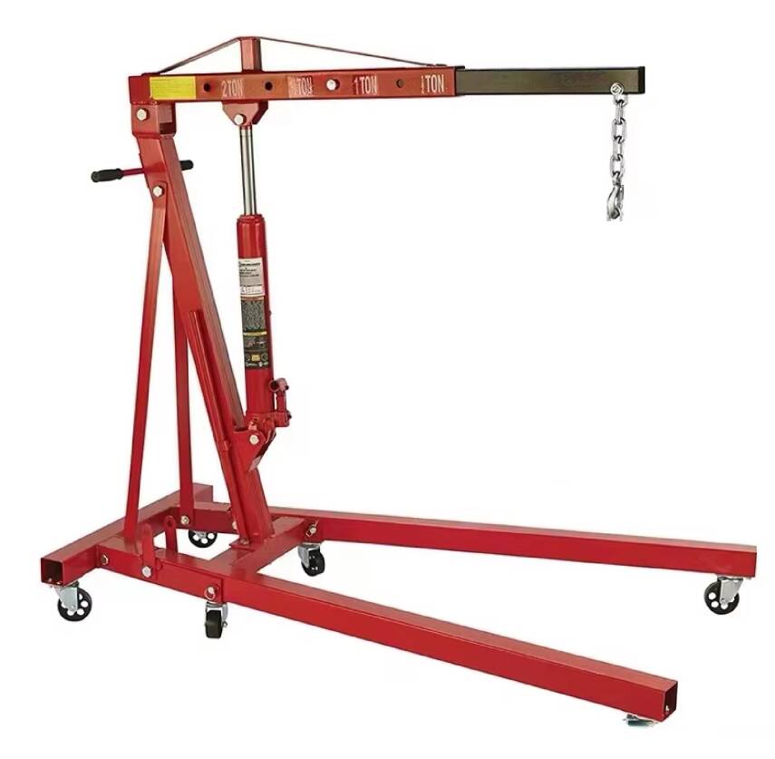 Rico 1 Ton 3 Ayaklı Katlanır Hidrolik Vinç Caraskal - 1