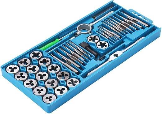 Rico 40 Parça Metrik Kılavuz Ve Pafta Seti Diş Açma Tamir RC3240 - 2