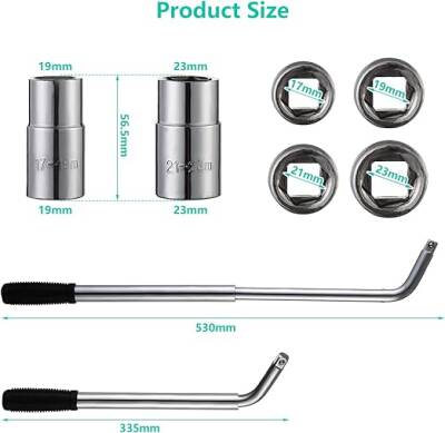 Rico Lokmalı Uzatmalı Bijon Sökme Kolu Anahtarı RC0121 - 2