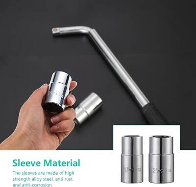 Rico Lokmalı Uzatmalı Bijon Sökme Kolu Anahtarı RC0121 - 4