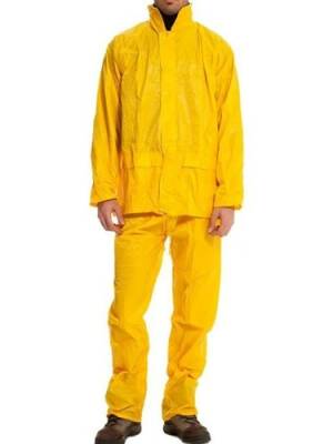 TAKIM YAĞMURLUK İMPERTEKS YIRTILMAZ SARI - 